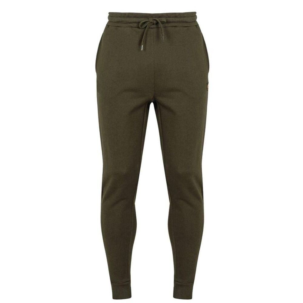 Lyle & Scott Mens Cuffed Skinny Sweatpants / Olive